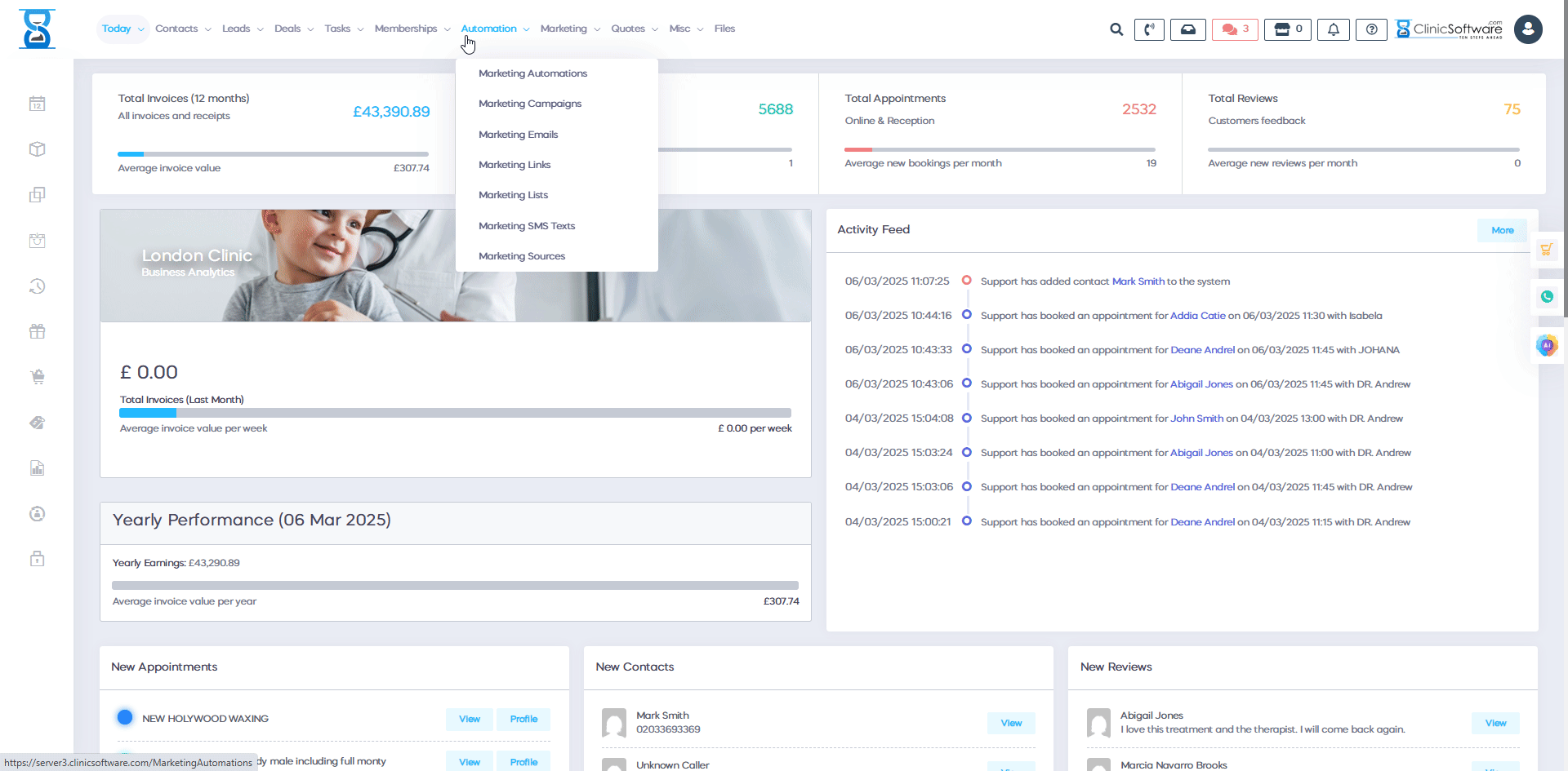 Saas Dashboard